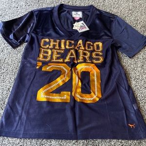 VICTORIA’S SECRET PINK Women’s NFL Collection CHICAGO BEARS 🐻 Sports Jersey XS